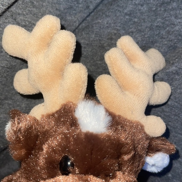 WEBKINZ Ganz REINDEER HM137 Hang/But tag no code stuffed animal … - Picture 3 of 12